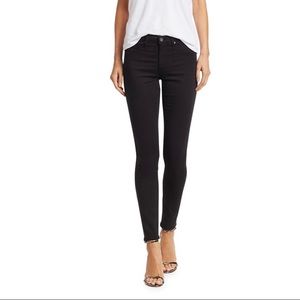 AG Adriano Goldschmied The Legging Super Skinny Hi Rise Black Jeans 26R